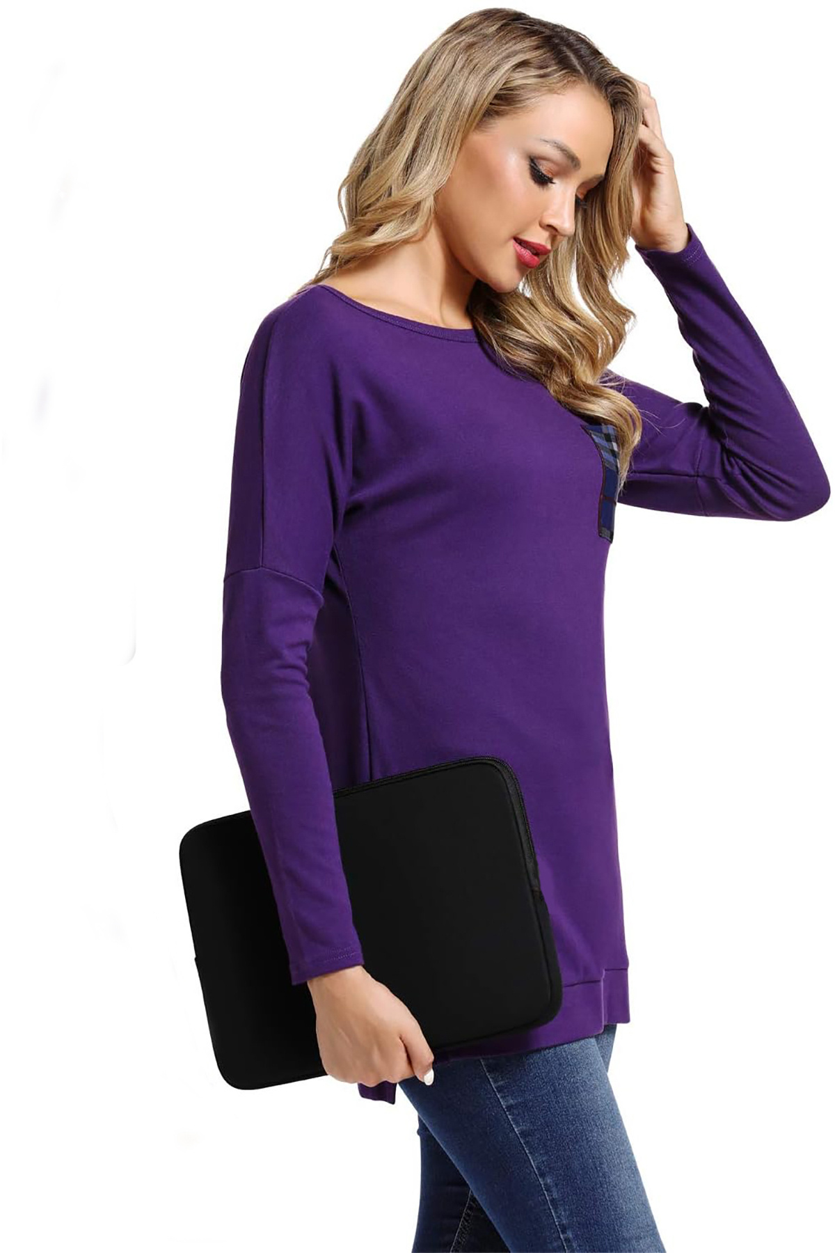 Siyah 13-14-15.6-16 Inç Fermuarlı Kılıf Laptop & Notebook Çantası